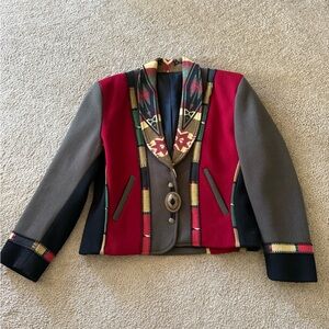 Coloratura Wool Southwest Western Jacket